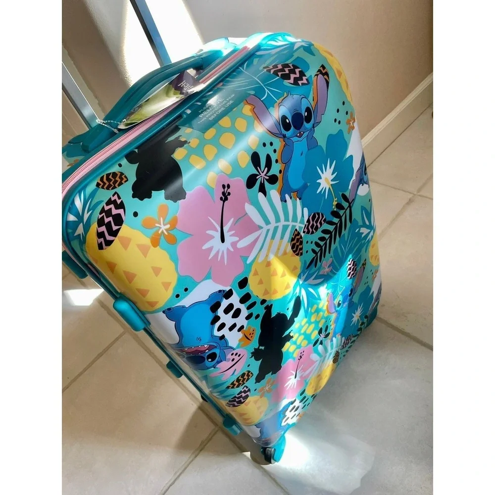 Lilo and Stitch Disney Carry on suitcase 20''‎ Rolling Travel Trip Ohana